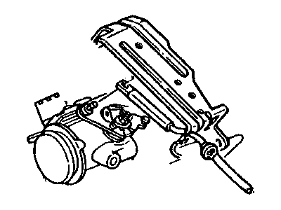 GM 24502385 BRACKET, Accelerator Pedal Lever