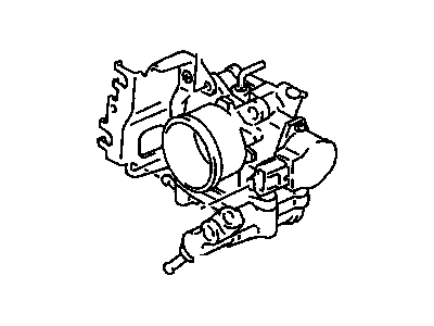 Pontiac Sunrunner Throttle Body - 96068615