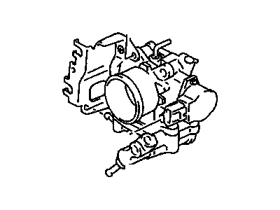 Chevrolet Tracker Throttle Body - 96068615