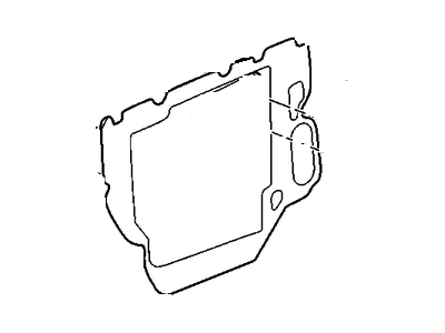 2006 Pontiac Torrent Door Seal - 20795239