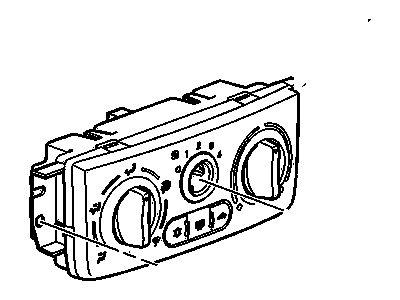 GM 15829485 Air Conditioner Heater Climate Control