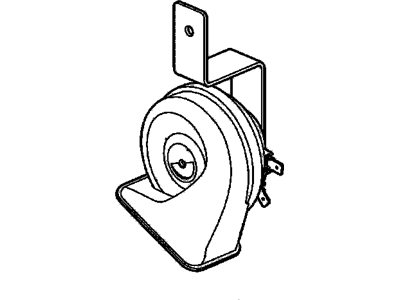 GM 92258843 Horn Assembly, 500 Hertz