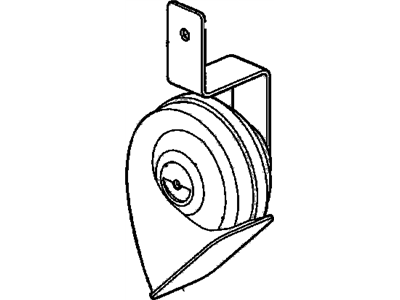 GM 92258851 Horn Assembly, 400 Hertz