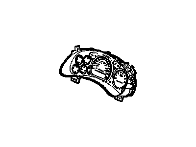 GM 10343823 Instrument Cluster Assembly