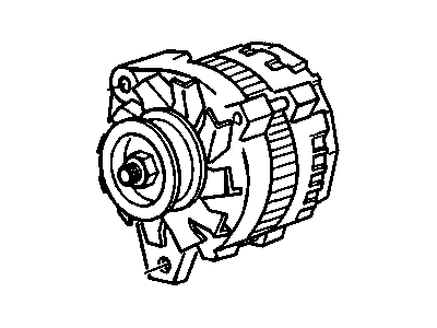 1993 Pontiac Grand Am Alternator - 10463402