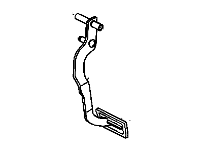 1999 GMC C3500 Brake Pedal - 15015869