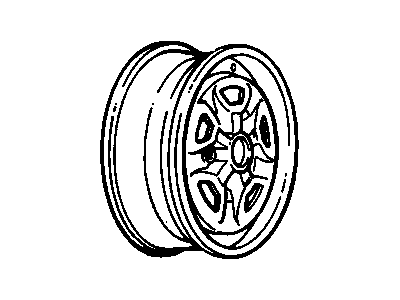 Oldsmobile Cutlass Spare Wheel - 10172901