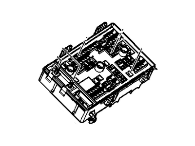 GM 23220935 Block Assembly, Engine Wiring Harness Junction