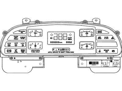 GM 16164576 Lens,Instrument Cluster