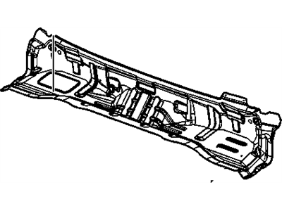 GM 24300117 Panel Assembly, Dash Upper Extension