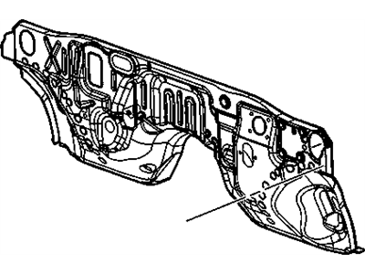 GM 94718197 Panel Assembly, Dash Lower Extension