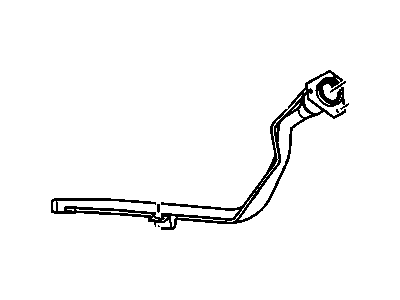 Chevrolet Monte Carlo Fuel Filler Hose - 25839757