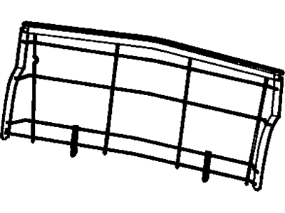 GM 17941971 FRAME, Rear Seat Back