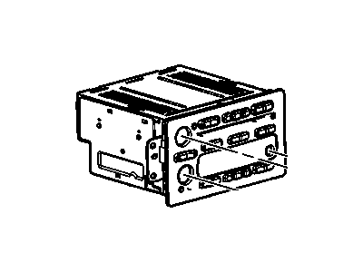 GM 10357886 Radio,Amplitude Modulation/Frequency Modulation Stereo & Clock & Cd Player