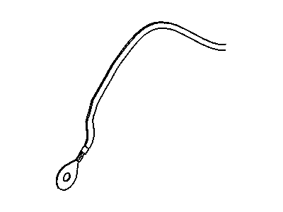 22709474 GM Strap,Radio Noise Suppressor Ground Illustration 1 of 1