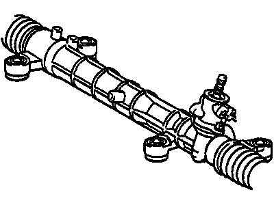 2005 Pontiac Vibe Rack And Pinion - 88973765