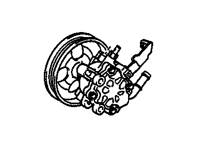 Pontiac Vibe Power Steering Pump - 88970127