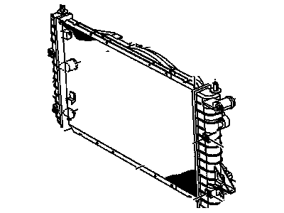 Saturn SW1 Radiator - 21030615