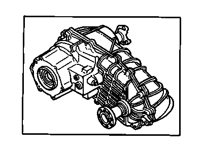 GM 15683858 Transfer Case Assembly (Blackwall 44, 01)