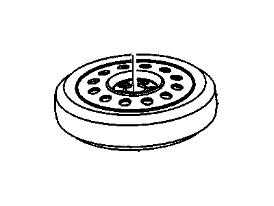 GM 9592368 Wheel Rim Assembly, 15X4 Compact Spare