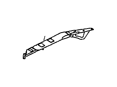 GM 25660565 Rail, Front Wheelhouse Panel Upper Outer Side