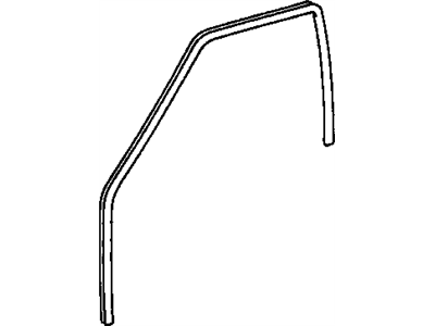 GM 94858283 Molding,Front Side Door Opening Frame Garnish *Neutral