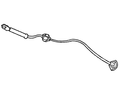 1988 Chevrolet P20 Throttle Cable - 15996316