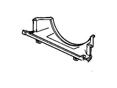 GM 15560556 Shroud, Radiator Fan Lower