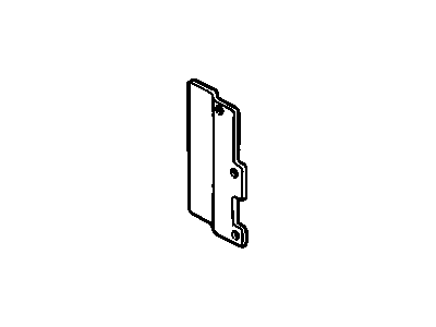 GM 15602555 Baffle, Radiator Support