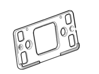 GM 39158566 Bracket, Rear Lic Plt