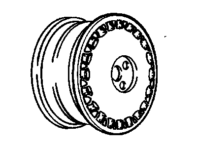 Cadillac Fleetwood Spare Wheel - 12514124