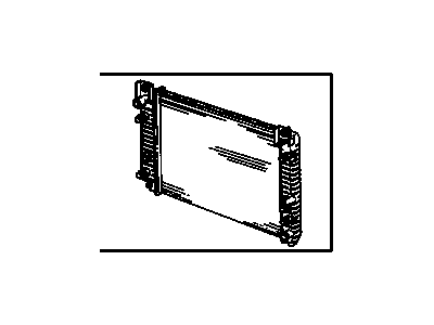 GM 15841574 Radiator