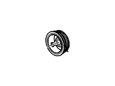 Cadillac XLR Harmonic Balancer - 12600144
