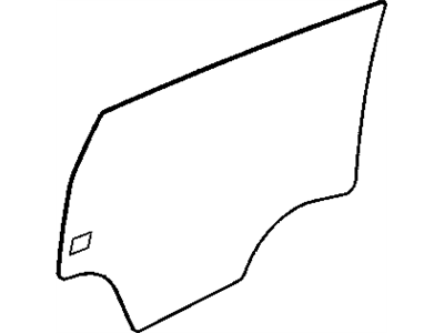 GM 96846018 Window Assembly, Rear Side Door