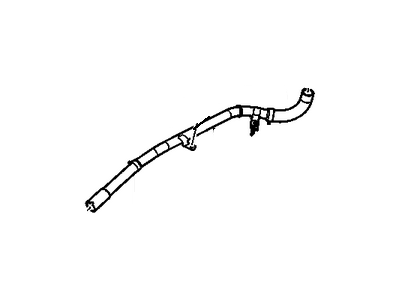 2002 GMC Envoy Fuel Filler Hose - 15131045