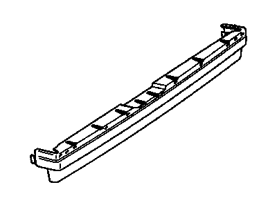 GM 22528758 Bar, Rear Bumper Imp