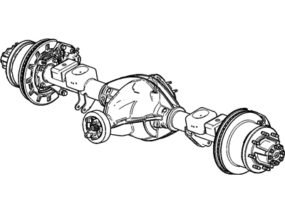2013 GMC Sierra Axle Shaft - 23119776