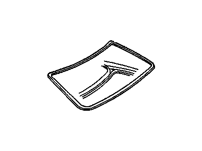 25736360 - Genuine GM Molding Assembly, Rear Window Reveal