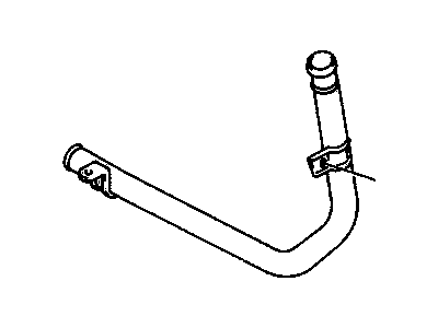 1998 Chevrolet Metro Radiator Hose - 30013100