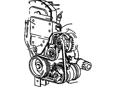 GM 22591376 Adapter, Engine Mount Bracket