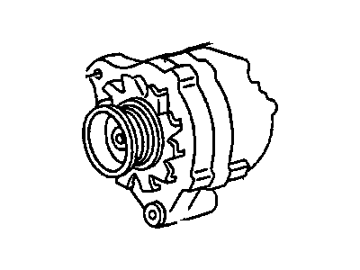 1988 Chevrolet K1500 Alternator - 19152465