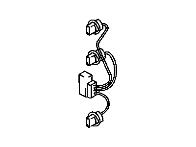 GM 91174690 Socket & Cord Asm,Rear Combination (On Esn)