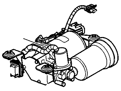 GM 88957250 Compressor Asm,Auto Level Control Air