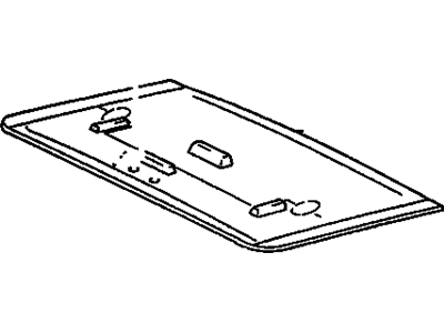 GM 94854018 SUNSHADE, Roof Panel