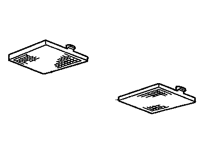 GM 20430841 LENS, Courtesy/Dome/Reading Lamp