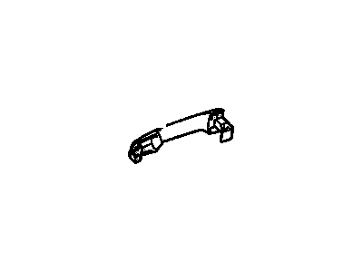 2004 Pontiac Vibe Door Handle - 88971449