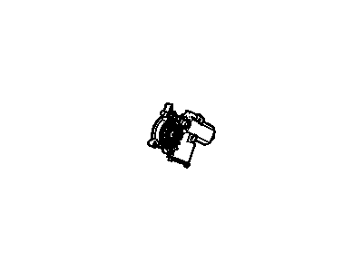 GM 15781322 Motor Kit,Front Side Door Window Regulator