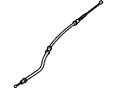 GM 92057270 Cable,Parking Brake Rear