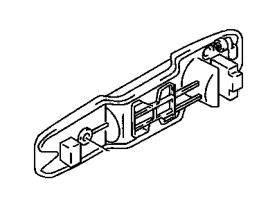 2002 Chevrolet Tracker Door Handle - 30021406