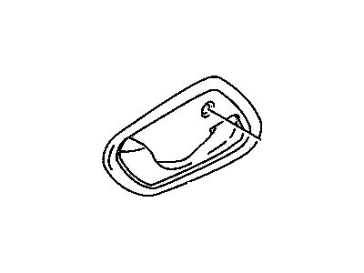 GM 30024123 Handle, Front Door Inside Rh *Gray